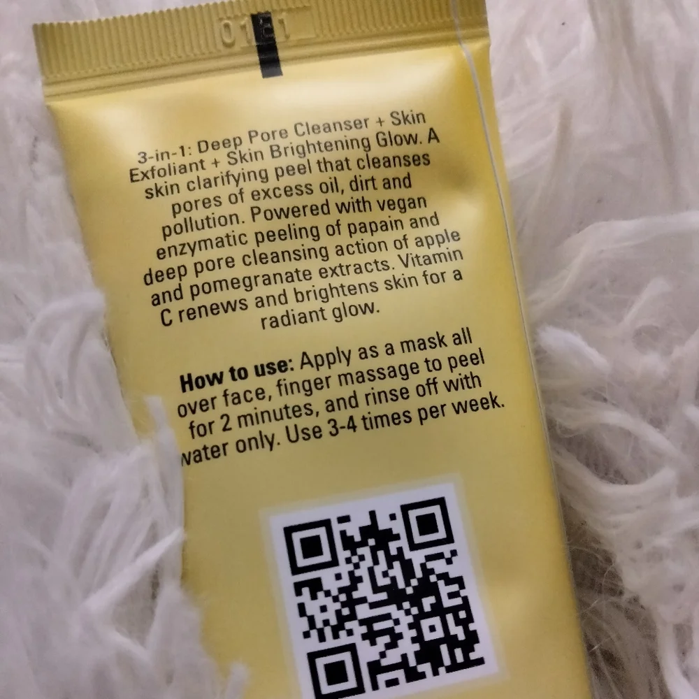 🆕 Nudeskin by Nudestix Lemon-Aid Detox & Glow Micro-Peel (sealed)